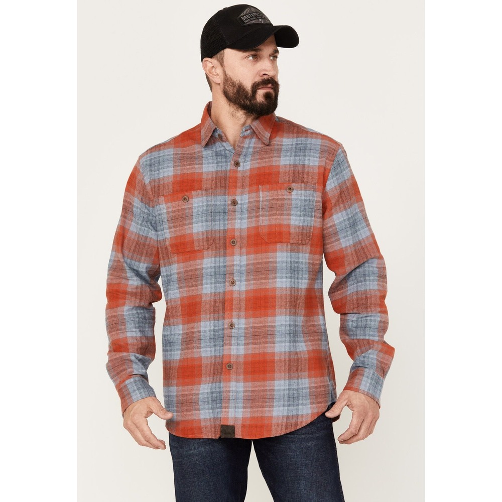 Dakota Grizzly Men's NWT Plaid Cotton Button Down‎ Shirt Size Large